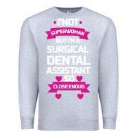 Heather Grey Surgical Dental Assistant Premium Sweatshirt - Bettercallsaul