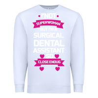 White Surgical Dental Assistant Premium Sweatshirt - Bettercallsaul