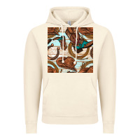 Vintage Artic cowboy western seamless pattern Vintage Hoodie - BundleAndBundleShop