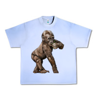 Grape Ice Baby Gorilla Urban Heavy Tee - LillyAllenDesigns