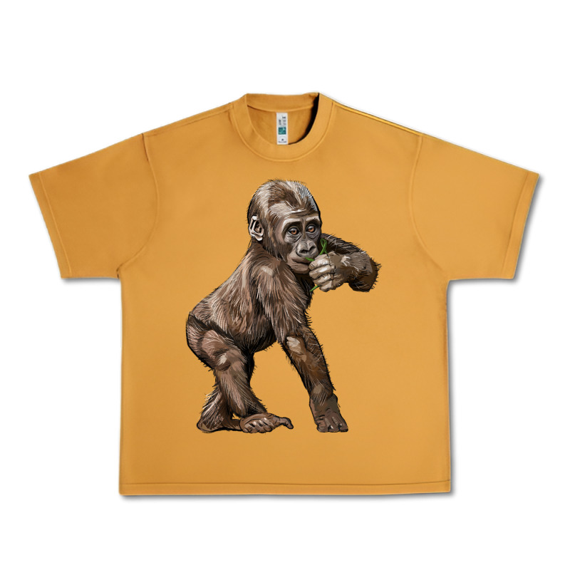 Baby Gorilla Urban Heavy Tee by LillyAllenDesigns | Teevron
