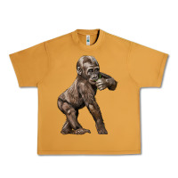 Peanut Butter Baby Gorilla Urban Heavy Tee - LillyAllenDesigns