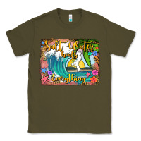 Army Green salt water heals everything Classic Tee - Jasminsmagicworld