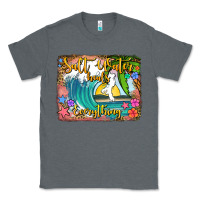 Charcoal Heather salt water heals everything Classic Tee - Jasminsmagicworld