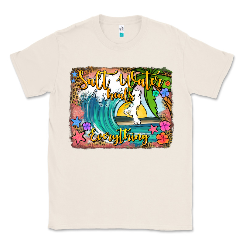 Salt Water Heals Everything Classic Tee by Jasminsmagicworld | Teevron