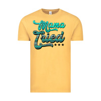 Vintage Mustard mama tried aztec turquoise Vintage Tee - AdoDesignShop