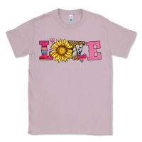 Lilac love sunflower valentines day Classic Tee - AdoDesignShop