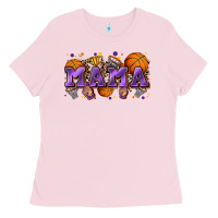Bubblegum Pink mama basketball Ladies Tee - Zillion Design Studio