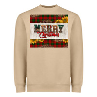 Mushroom merry Christmas sunflowers Heavyweight Sweatshirt - Jasminsmagicworld