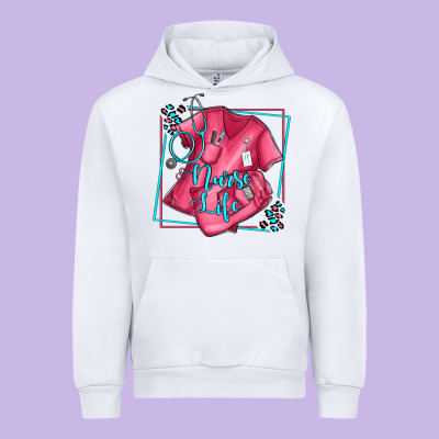 Nurse Life Olivia Urban Hoodie Designed By Oliviacreatesart