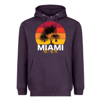 Miami Beach Heavyweight Hoodie | Teevron