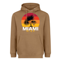 Toasted Coconut Miami Beach Heavyweight Hoodie - Bettercallsaul