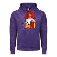 Cloud Purple firefighter gnomes Vintage Hoodie - Artiststas