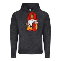 Vintage Black firefighter gnomes Vintage Hoodie - Artiststas