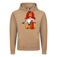Vintage Coffee firefighter gnomes Vintage Hoodie - Artiststas