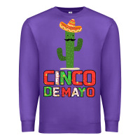 Purple Cinco De Mayo Gift Idea Premium Sweatshirt - Bettercallsaul