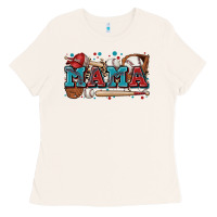 Bone mama baseball Ladies Tee - Zillion Design Studio