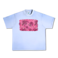 Grape Ice Distressed breast cancer background Urban Heavy Tee - Jasminsmagicworld