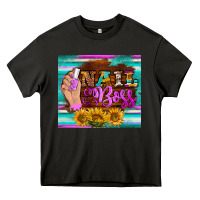 Asphalt nail boss tumbler Heavy Core Tee - BarkalooDesign