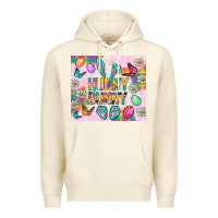 Sandshell Hunny Bunny and egg Easter Premium Hoodie - NancyCooperArtShop