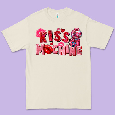 Kiss Machine Premium Tee Designed By Fadigitalartstudio