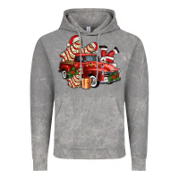 Cloud Rock christmas tree cake with farm track and santa ado Vintage Hoodie - AdoDesignShop