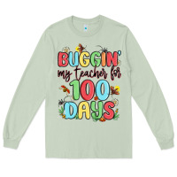 Matcha buggin my teacher for 100 days Long Sleeve Tee - MaliasSmallBusiness