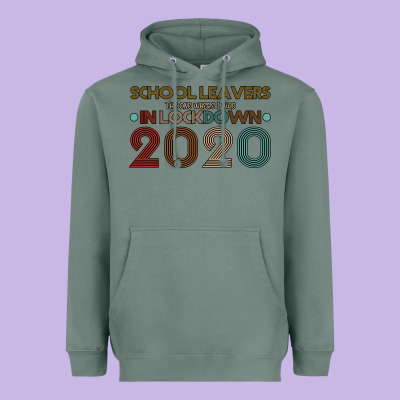 School Leavers The One Where I Was In Lockdown 2020 Heavyweight Hoodie Designed By Bettercallsaul