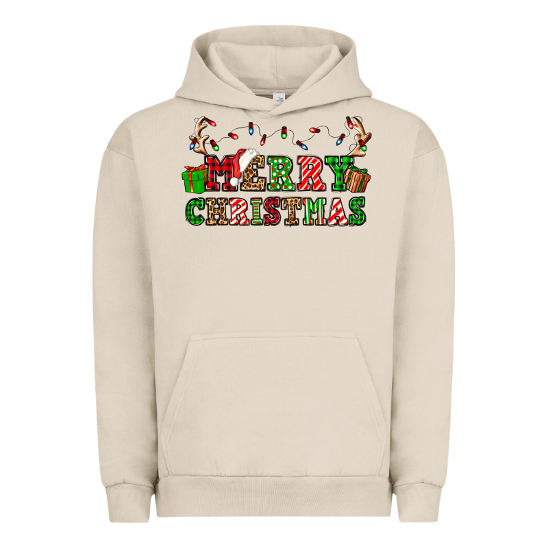 Merry Christmas Urban Hoodie by OliviaCreatesArt | Teevron