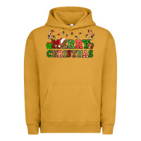 Pigment Peanut Butter merry christmas Urban Hoodie - OliviaCreatesArt