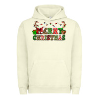 Pigment Pistachio merry christmas Urban Hoodie - OliviaCreatesArt