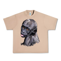 Burro Baby Gorilla Head Urban Heavy Tee - LillyAllenDesigns