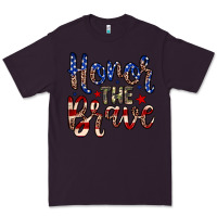 Plum Honor the brave Premium Tee - Neo Western