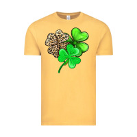 Vintage Mustard three clover Vintage Tee - AdoDesignShop