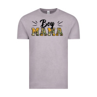 Boy Mama Camouflage Pattern Mother's Day Vintage Tee | Teevron