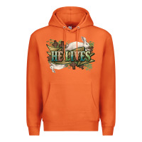 Carrot He lives Easter Premium Hoodie - NancyCooperArtShop