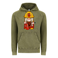 Firefighter Gnomes Vintage Hoodie | Teevron