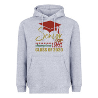 Heather Grey Senior Skip Day Champions Class Of 2020 Heavyweight Hoodie - Bettercallsaul