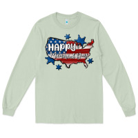 Matcha happy memorial day usa Long Sleeve Tee - MaliasSmallBusiness
