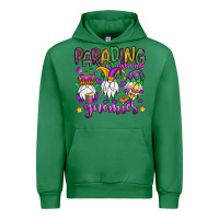 Emerald parading with my gnomies Urban Hoodie - OliviaCreatesArt