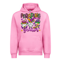 Fuchsia Pink parading with my gnomies Urban Hoodie - OliviaCreatesArt
