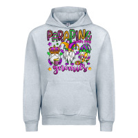 Heather Grey parading with my gnomies Urban Hoodie - OliviaCreatesArt