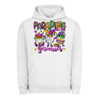 Pigment Lunar Rock parading with my gnomies Urban Hoodie - OliviaCreatesArt