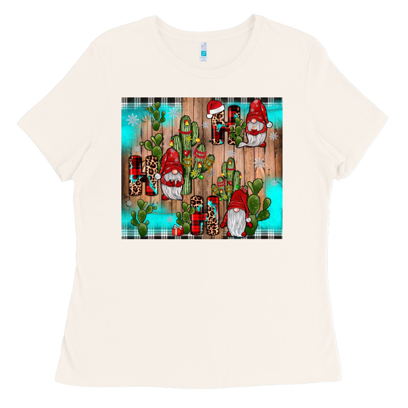 Ho Ho Ho Gnome Ladies Tee by JahusDesignShop | Teevron