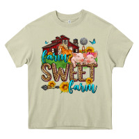 Mossy farm sweet farm Heavy Core Tee - Zillion Design Studio