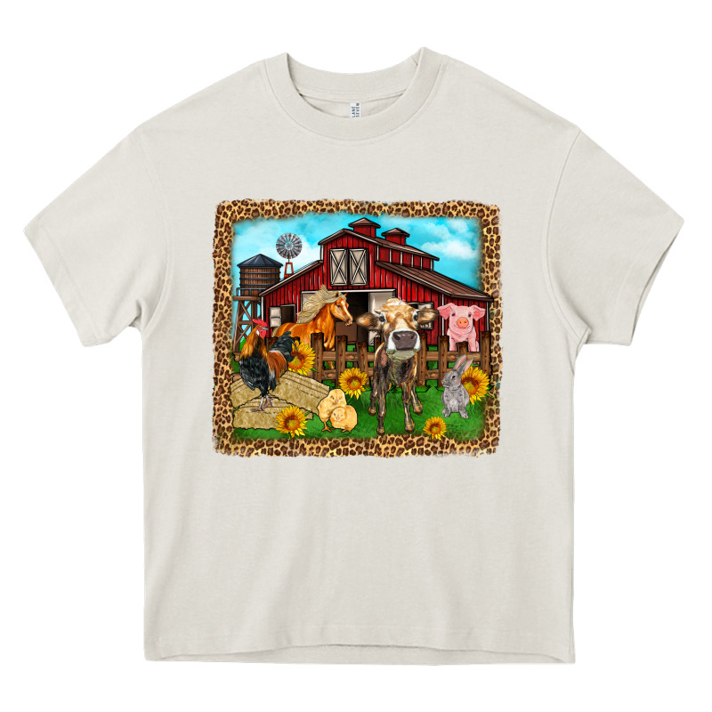 Farm Life Heavy Core Tee by Zillion Design Studio | Teevron