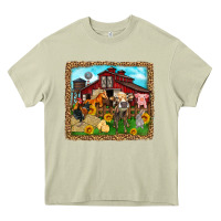 Mossy farm life Heavy Core Tee - Zillion Design Studio