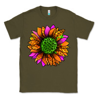 Army Green halloween sunflower Classic Tee - Jasminsmagicworld