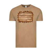 Vintage Coffee wood leopard and shimmer background 3200x2400 Vintage Tee - AdoDesignShop