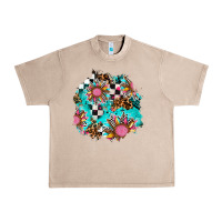 French Oak race sunflower patches Urban Heavy Tee - AdoDesignShop